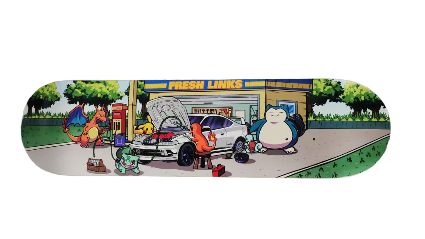 Poke Integra Skate Deck image 0