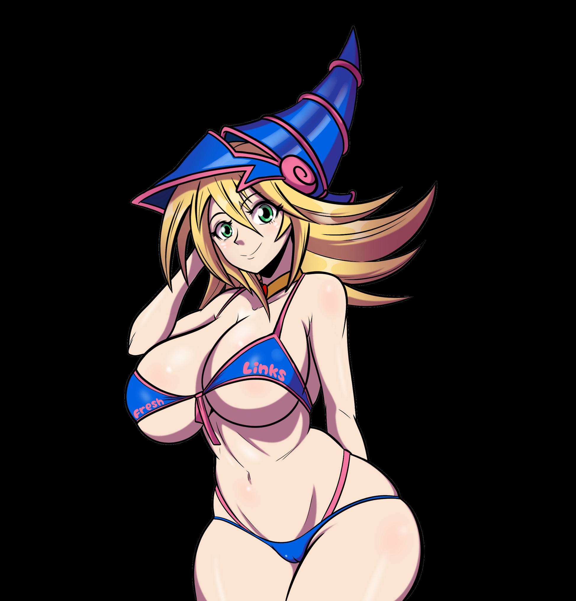 Dark Mag Girl Air Freshener image 0