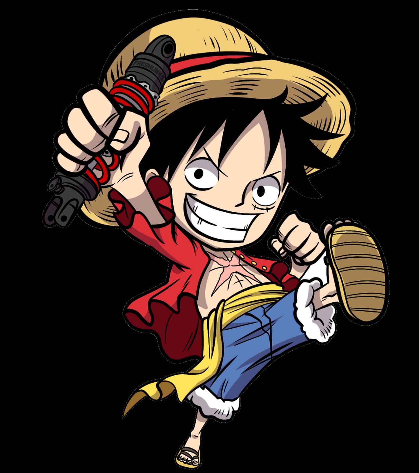 Luffy Air Freshener image 0