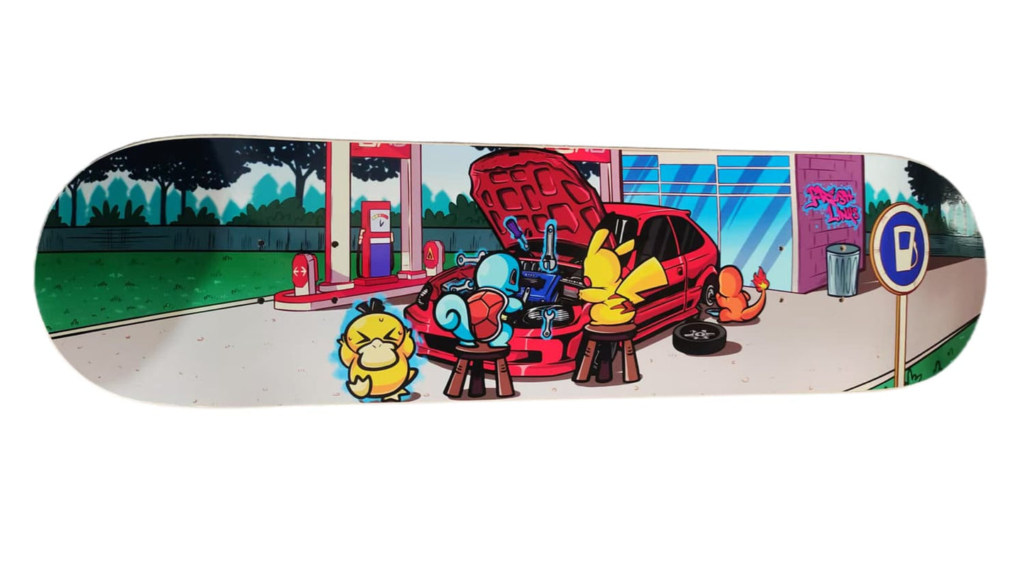 Poke EK Shop Skate Deck image 0